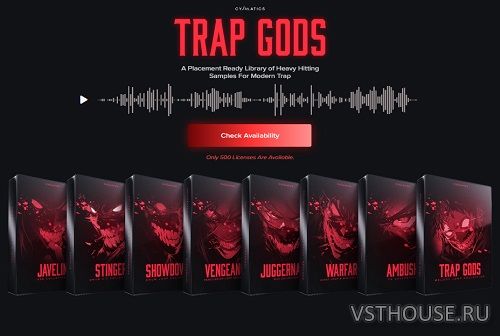 Cymatics - TRAP GODS (MIDI, WAV)