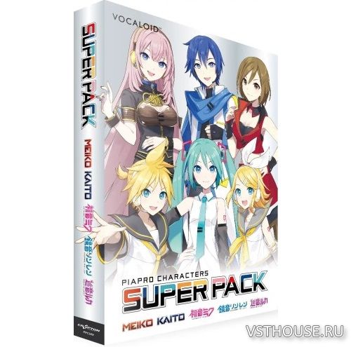 Crypton Future Media, Inc. - Vocaloid SUPERPACK 1.0 x64 [08.30.2024]