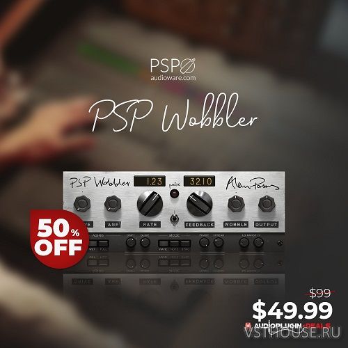 PSPaudioware - PSP Wobbler v1.0.0 VST, VST3, AAX x64 [22.01.2025] R2R