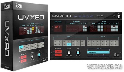 UVI - UVX80 v1.0.1 (UVI Workstation, Falcon)