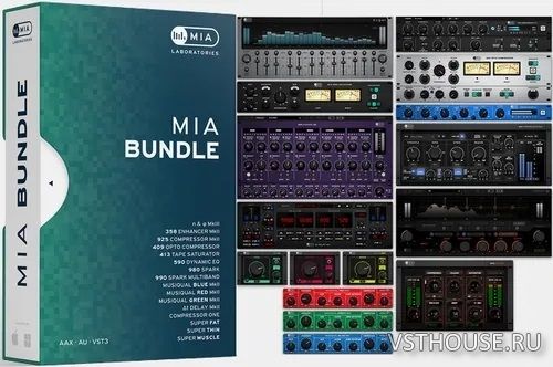 MIA Laboratories - MIA Bundle v1.0.0 VST3, AAX x64 [22.01.2025] R2R