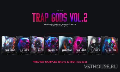 Cymatics - TRAP GODS VOL.2 (MIDI, WAV) Cymatics - TRAP GODS VOL.2 (MIDI, WAV)