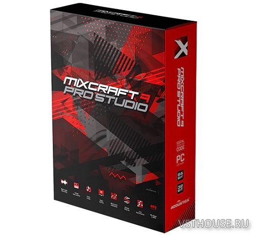 Acoustica - Mixcraft Pro Studio 9.0.470 x86 x64 [2022, Multi + RUS]