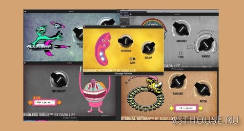 Dada Life - Secret Sauce + Endless Smile + Sausage Fattener VST, VST3 Dada Life - Secret Sauce + Endless Smile + Sausage Fattener VST, VST3