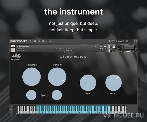 Border Audio - Piano Macro (KONTAKT) Border Audio - Piano Macro (KONTAKT)