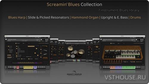 Insanity Samples - Screamin' Blues Collection 1.0.1 (KONTAKT) Insanity Samples - Screamin' Blues Collection 1.0.1 (KONTAKT)