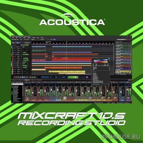 Acoustica - Mixcraft Recording Studio 10.6.635 Multi x64 Acoustica - Mixcraft Recording Studio 10.6.635 Multi x64
