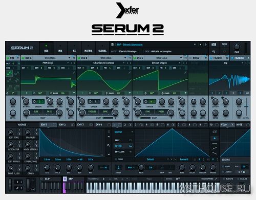 Xfer Records - Serum v2.0.16 VST3, AAX, AU WIN.OSX х64 Xfer Records - Serum v2.0.16 VST3, AAX, AU WIN.OSX х64