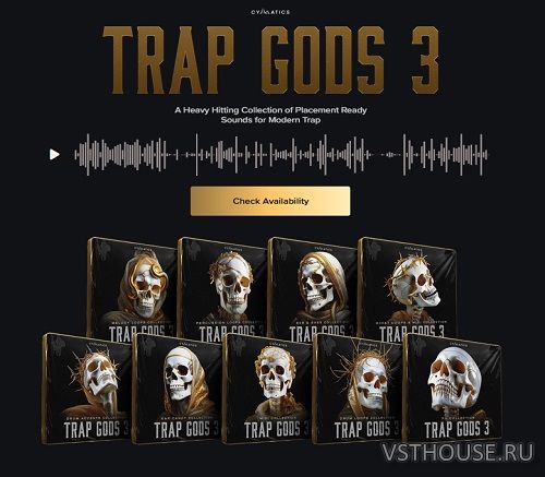 Cymatics - TRAP GODS 3 (MIDI, WAV)