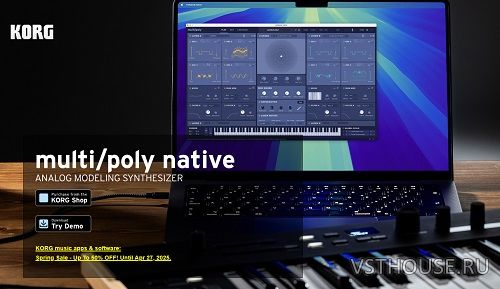 KORG - multipoly native 1.0.4 STANDALONE, VSTi3, AAX x64 [TCD]