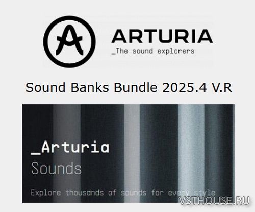 Arturia - Sound Banks Bundle 2025.4 CE-V.R (SOUNDBANK)
