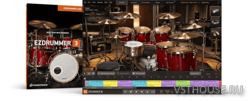 Toontrack - EZdrummer 3.1.0 STANDALONE, VSTi3, AAX, AU WIN.OSX x64