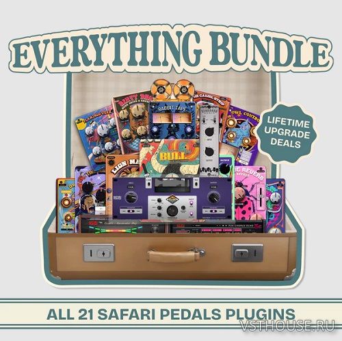 Safari Pedals - Everything Bundle v.2025.04.23 VST3, AAX x64