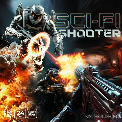 Epic Stock Media - Sci-Fi Shooter Game (WAV)
