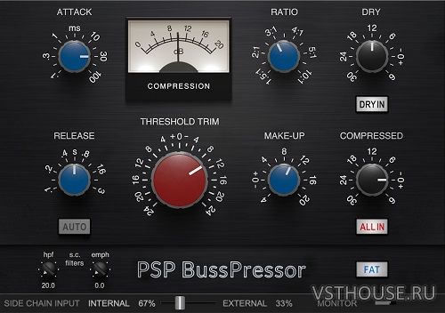 PSP Audioware - PSP BussPressor 2.0.0 VST3 x64 PSP Audioware - PSP BussPressor 2.0.0 VST3 x64