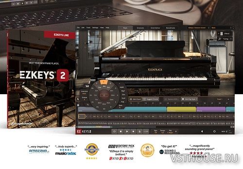 Toontrack - EZkeys 2.1.2 Update STANDALONE, VSTi3, AAX, AU WIN.OSX x64 Toontrack - EZkeys 2.1.2 Update STANDALONE, VSTi3, AAX, AU WIN.OSX x64