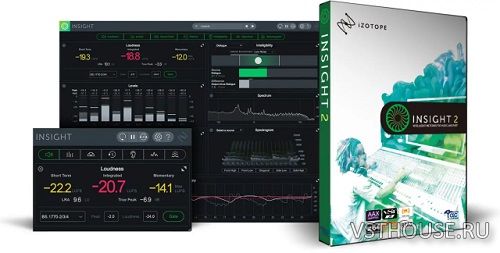 iZotope - Insight 2 2.6.0 VST3, AAX x64 [R2R]