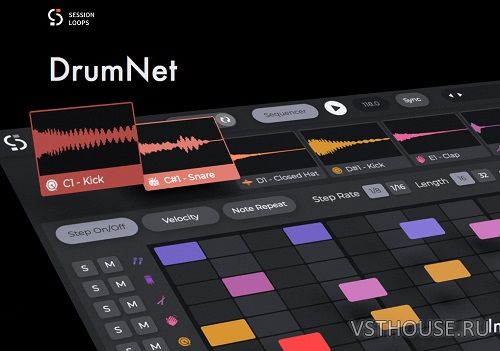 Session Loops - DrumNet v1.9.5 STANDALONE, VSTi3 x64 Session Loops - DrumNet v1.9.5 STANDALONE, VSTi3 x64