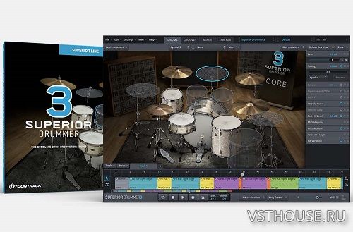 Toontrack - Superior Drummer 3.4.1 STANDALONE, VSTi, VSTi3, AAX, AU Toontrack - Superior Drummer 3.4.1 STANDALONE, VSTi, VSTi3, AAX, AU