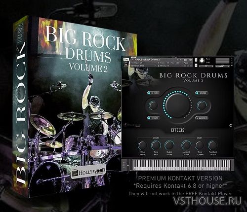 Hollywood Audio Design - Big Rock Drums Volume 2 Hollywood Audio Design - Big Rock Drums Volume 2