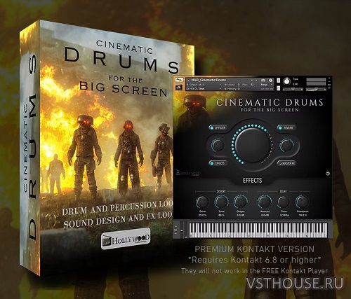 Hollywood Audio Design - Cinematic Drums for the Big Screen Hollywood Audio Design - Cinematic Drums for the Big Screen