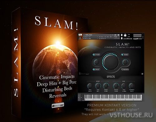 Hollywood Audio Design - Slam! Cinematic Impacts and Hits Hollywood Audio Design - Slam! Cinematic Impacts and Hits