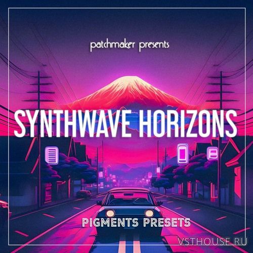 Patchmaker - Synthwave Horizons for Arturia Pigments (SOUNDBANK)