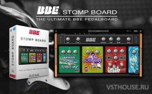 BBE Sound - Sonic Sweet v4.7.1 & Stomp Board v1.7.1 SAL, VST, VST3
