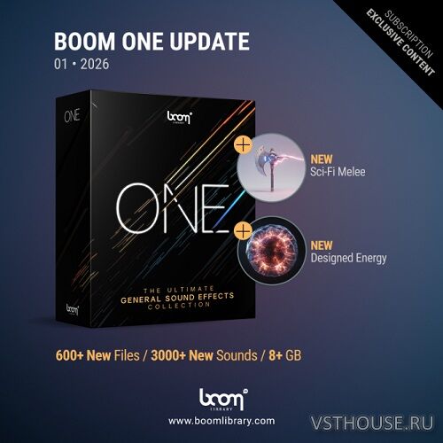 Boom Library - Boom One Update 26.01 (WAV) Boom Library - Boom One Update 26.01 (WAV)
