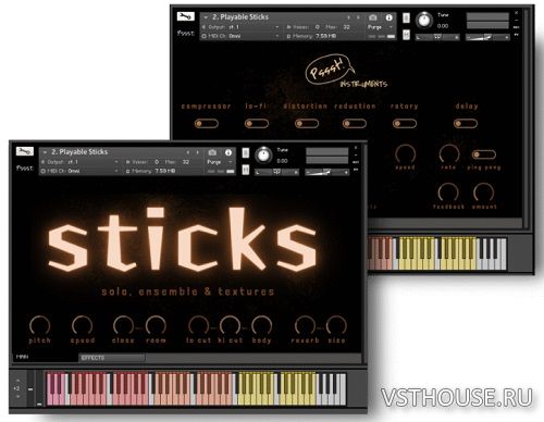 Pssst! Instruments - Sticks (KONTAKT)