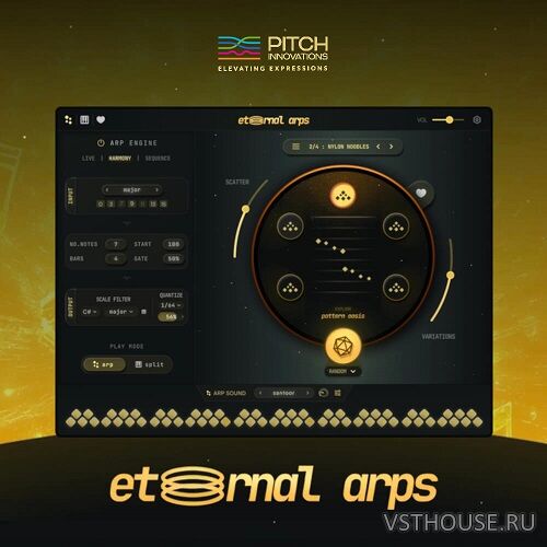Pitch Innovations - Eternal Arps v1.0.0 STANDALONE, VSTi, VST3i x64 Pitch Innovations - Eternal Arps