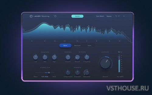 LANDR - Mastering Plugin PRO v1.1.35 VST3, AAX x64 [R2R]
