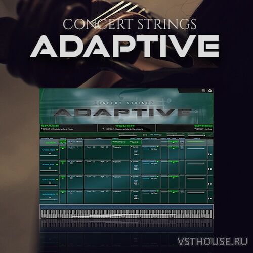 Kirk Hunter Studios - Concert Strings Adaptive (KONTAKT) Kirk Hunter Studios - Concert Strings Adaptive (KONTAKT)
