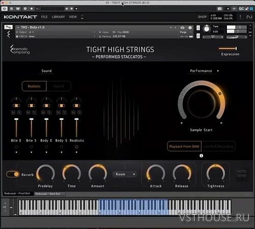 Cinematic Composing - Tight High Strings (KONTAKT) Cinematic Composing - Tight High Strings (KONTAKT)