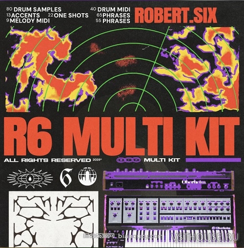 Robert6 - R6 Multi Kit (MiDi, WAV)