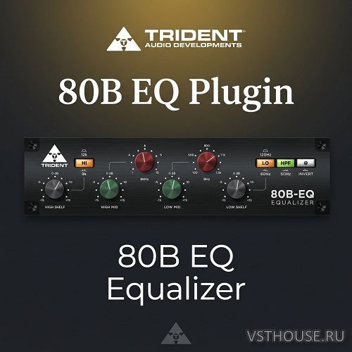 Trident Audio Developments - 8oB EQ Plugin 2.0.0 VST3, AAX x64 Trident Audio Developments - 8oB EQ Plugin 2.0.0 VST3, AAX x64