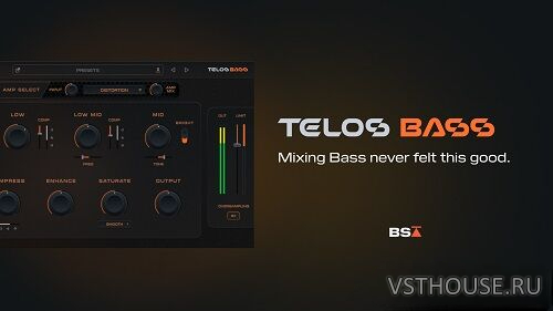 Black Salt Audio - Telos Bass v1.1.4 VST3, AAX x64 [R2R]