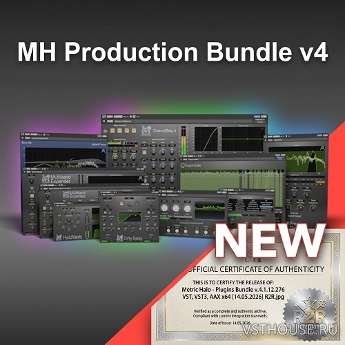 Metric Halo - Plugins Bundle v.4.1.12.276 VST, VST3, AAX x64
