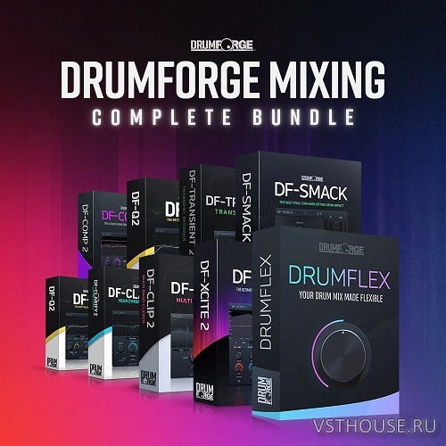 Drumforge - Mixing Complete Bundle v2026.04 VST3, AAX Drumforge - Mixing Complete Bundle v2026.04 VST3, AAX