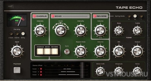 AIR Music Technology - Tape Echo v1.0.0.70 VST, VST3, AAX x64