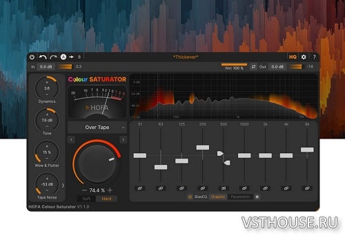 HOFA - Colour Saturator v1.1.2 VST3, AAX х64 [R2R]
