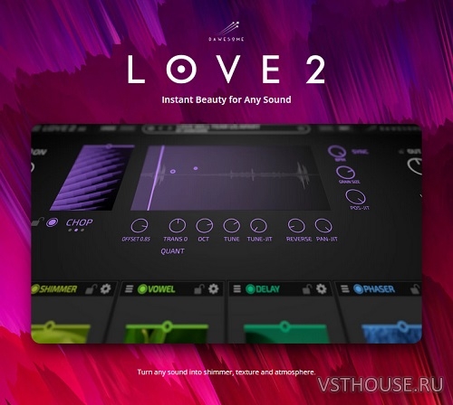Dawesome - Love 2 v2.08 VST3, AAX x64 [R2R]