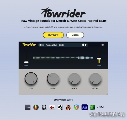 Clark Audio - Lowrider – Detroit & West Coast VSTi3, AAX WIN.MAC Clark Audio - Lowrider – Detroit & West Coast VSTi3, AAX WIN.MAC