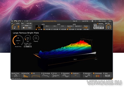 HOFA - IQ-Reverb V2 v2.0.17 VST3, AAX х64 [R2R]