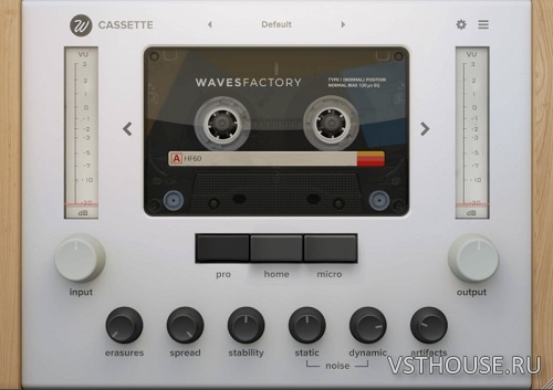 Wavesfactory - Cassette v1.0.7 VST, VST3, AAX х64 [R2R]