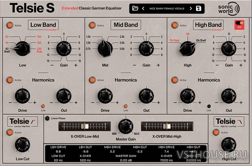 SonicWorld Plugins - Telsie S v.1.1.5 VST3, AAX x64 [R2R]