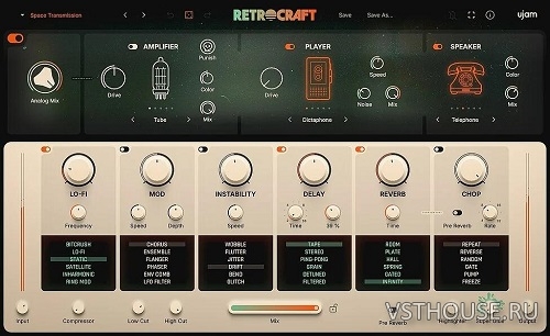 UJAM - RETROCRAFT v.1.0.0 VST, VST3, AAX x64 [R2R]