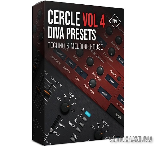 Production Music Live - Cercle Vol.4 (MiDi, WAV, Diva presets)