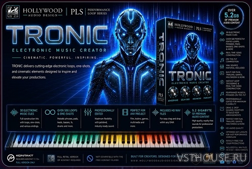 Hollywood Audio Design - TRONIC (KONTAKT) Hollywood Audio Design - TRONIC (KONTAKT)
