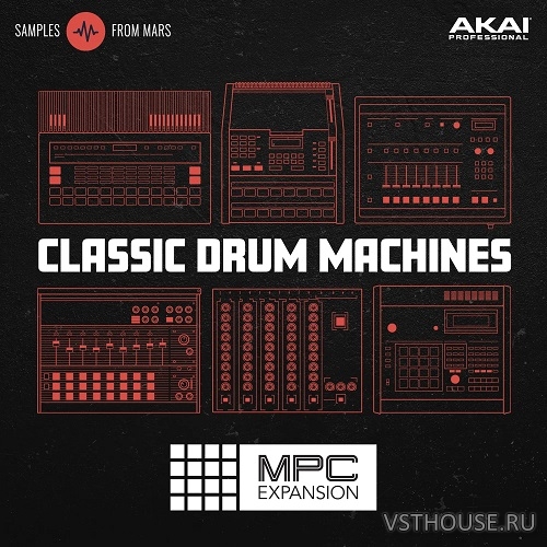 Akai Professional - Samples From Mars - Classic Drum Machines Akai Professional - Samples From Mars - Classic Drum Machines